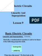 Lesson 9 Linearity and Superposition