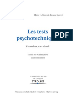 Tests Psychotechniques Extraits