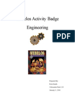 Engineer Activity Badge Outline 1
