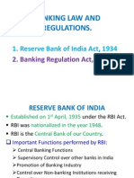 Banking Law and Regulations