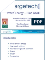 Wave Energy – Blue Gold? Australia's Untapped Resource