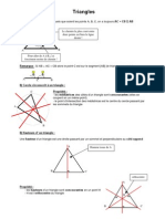 Triangles (5ème)