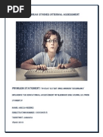 Download Caribbean Studies Internal Assessment by ShaniceWhit SN191350167 doc pdf
