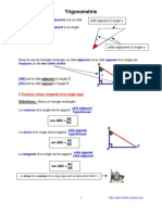 Download trigonomtrie 3me by MATHS - VIDEOS  SN19135322 doc pdf