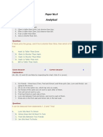 Paper 4-Analtical & Logical Reasoning