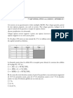 Bac - Sujets de Mathématiques, Term STG PDF