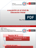 Evaluación sesión 2