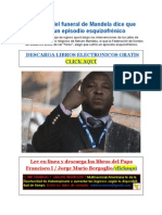 Interprete en El Acto Mandela Sufrió Episodio Esquizofrénico