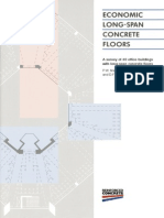 Economic Long Span Concrete Floors, Bca, Uk, 1995. 50p.