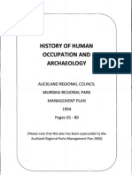 Download History of Human Occupation and Archaeology of Muriwai Regional Park by ninthshade SN19138129 doc pdf