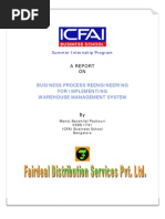 Download ERP-Business Process Re-Engineering for Implementing Warehouse Management System by silaupura SN19138279 doc pdf