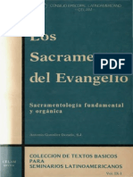 Celam - Los Sacramentos Del Evangelio - Sacramentologia Fundamental Y Organica