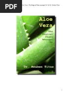 Aloe Vera: Healing Benefits Explained | PDF | Digestion | Gastrointestinal  Tract