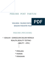 PSIKOSIS POST PARTUM