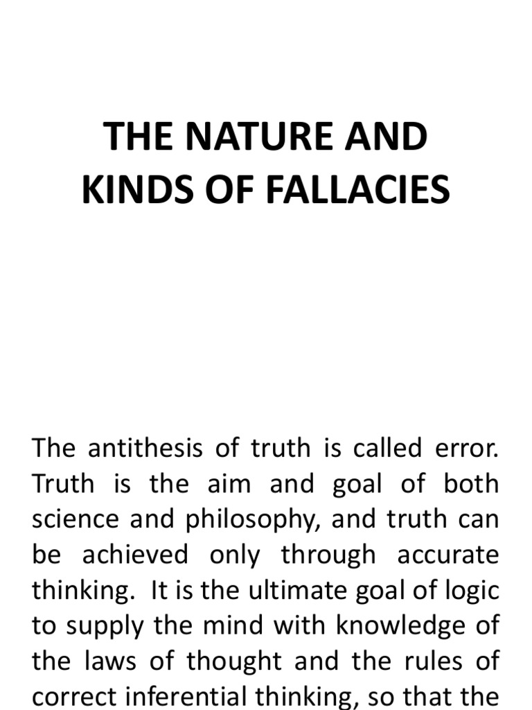 Understanding Types of Fallacies | PDF | Fallacy | Rhetorical Techniques