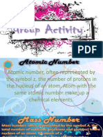 Chemistry (Science) PPT, Atomic Number and Mass Number.