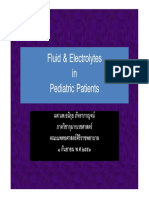 Electrolytes in Pediatrics
