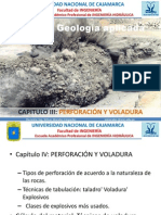 Perforación y voladura rocas