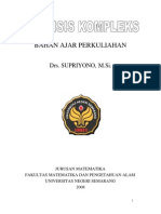 Analisis Kompleks - Drs. Supriyono - M.si