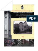 Guidelines for Construction and Maintenance of City Roads