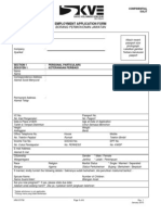 Skve Employment Application Form