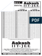 AIEEE 2011 Solved Question Paper - II