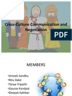 Cross-Culture Communication and Negotiation