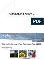 Automation Lecture 7