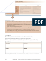 Aspects of Writing Cluster 7