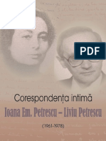 Ioana Em. Petrescu Liviu Petrescu Corespondenta CD