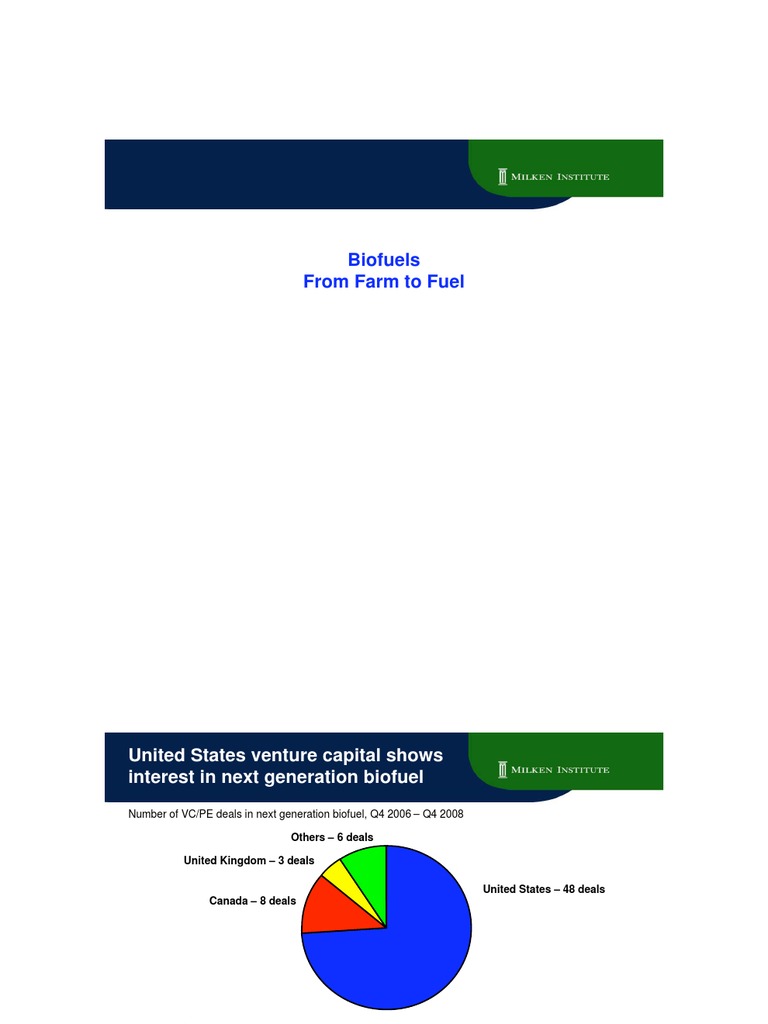 Biofuels From Farm To Fuel | PDF | Biofuel | Renewable Fuels