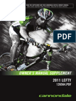 2011 Cannondale Lefty Manual