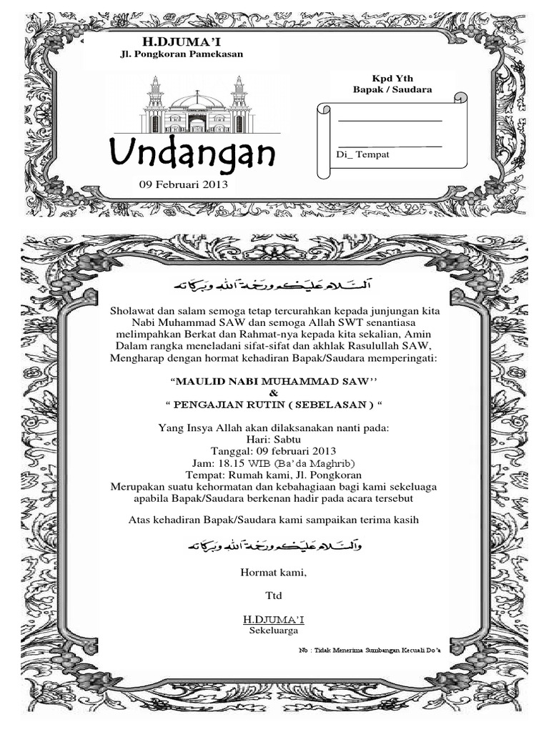 Undanganmaulid