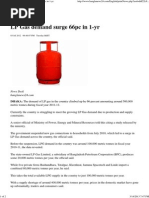 Bangla News 24 - LP Gas Demand Surge 66pc in 1-Yr