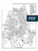 Harta Raurilor Alb Negru 1 Cu Denumirea BH