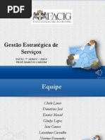 Slides - Gestão Estratégica de Serviços