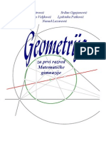 Geometrija Za 1 Razred Matematicke Gimnazije