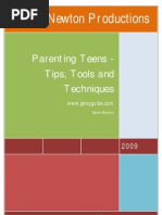 Download Parenting Teens Tips by Sarah Newton SN19150770 doc pdf