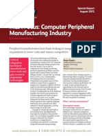 MA Focus - Computer Peripheral Manufacturering Industry