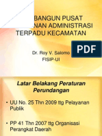 Pelayanan Administrasi Terpadu Kecamatan (PATEN)