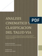 Analisis Cinematico Del Talud via Giron Lebrija