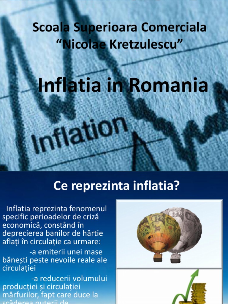 Inflatia in Romania | PDF