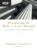 Download Promoting the Rule of Law Abroad by Carnegie Endowment for International Peace SN19152327 doc pdf