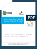 AURI3 Manual de Configuracion Windows