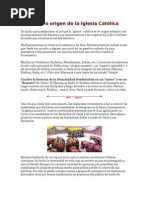 El siniestro origen de la Iglesia Católica