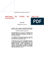 --Histoire Du Parti Du Travail d'Albanie (1966-1980)