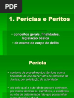 Pericias e Peritos