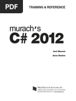 Mike Murach Murachs Csharp 2012 5th Edition 1890774723