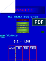 Mathematics Upsr: 3. Decimals