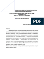 Circularidade Das Ideias e Apropriação Cultural - Gizlene e Ana Barcelosl